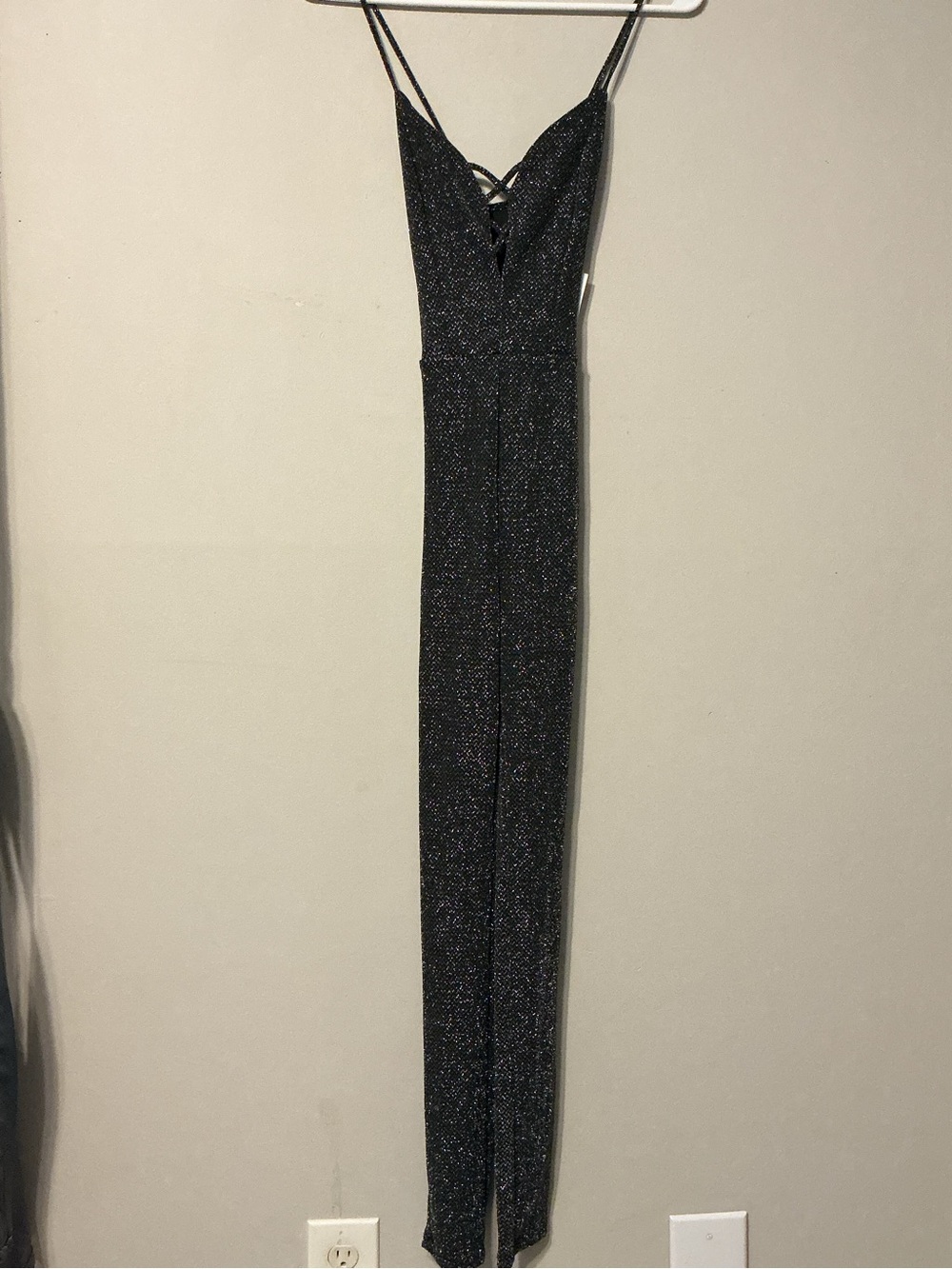 Charlotte Russe Shimmery Jumpsuit